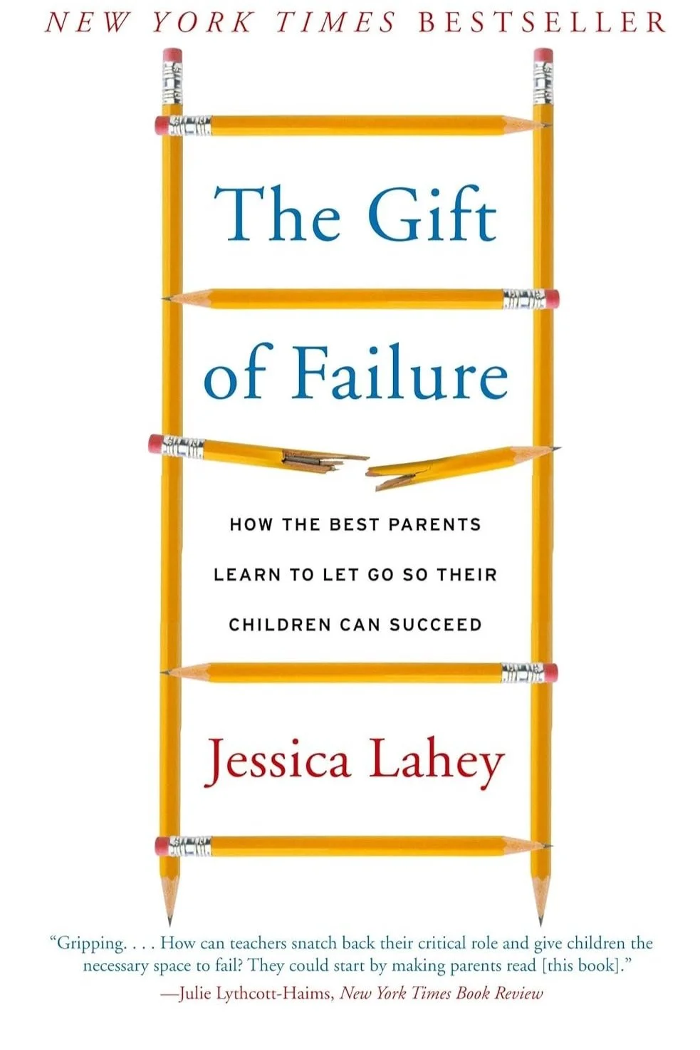 Lahey argues that failure is essential for children’s development. In this book, she explores how allowing children to experience setbacks helps them build resilience, emotional intelligence, and independence. 