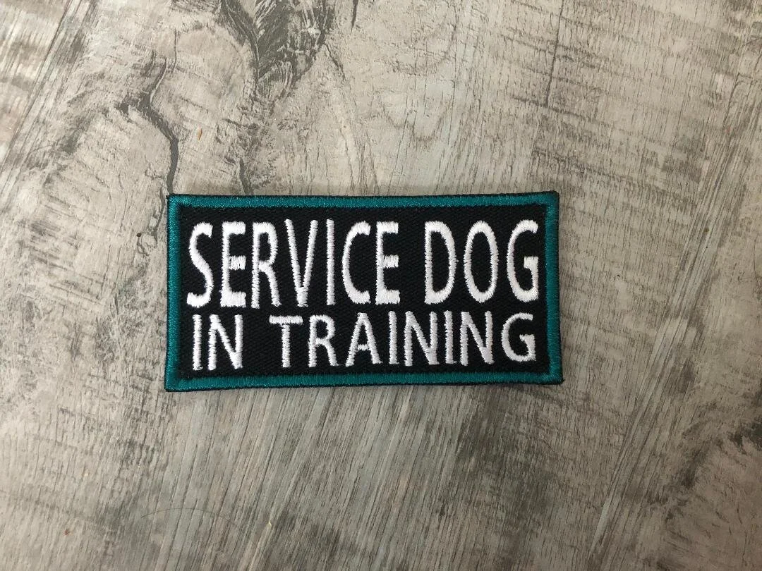 Service Dog In Training Patch -Pre Designed -3 Sizes Available