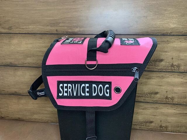 Ohhh that pink vest 💕
. 🐾 Message to start your order!
.
Got Gear?
Tag us in your photos using our gear. We love to see them in action!
.
#servicedoggear #servicedoglife #servicedogintraining #servicedogteam #servicedog #servicedogs #servicedogvest