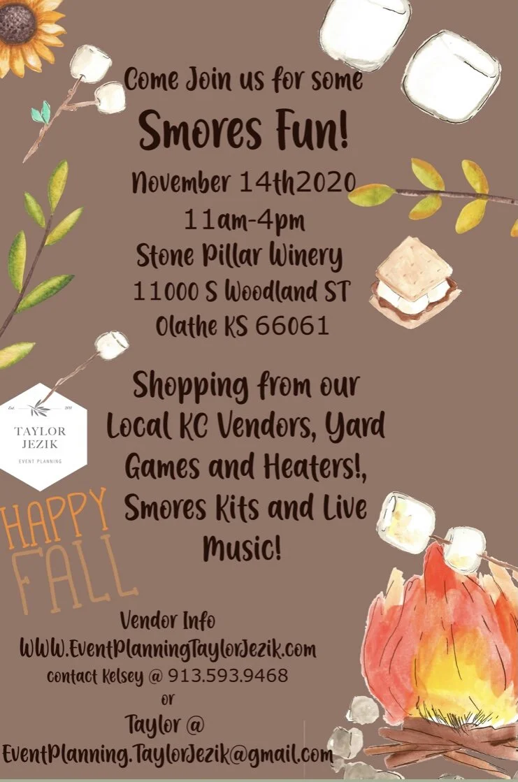 Sip and shop Smores fun at Stone Pillar Winery