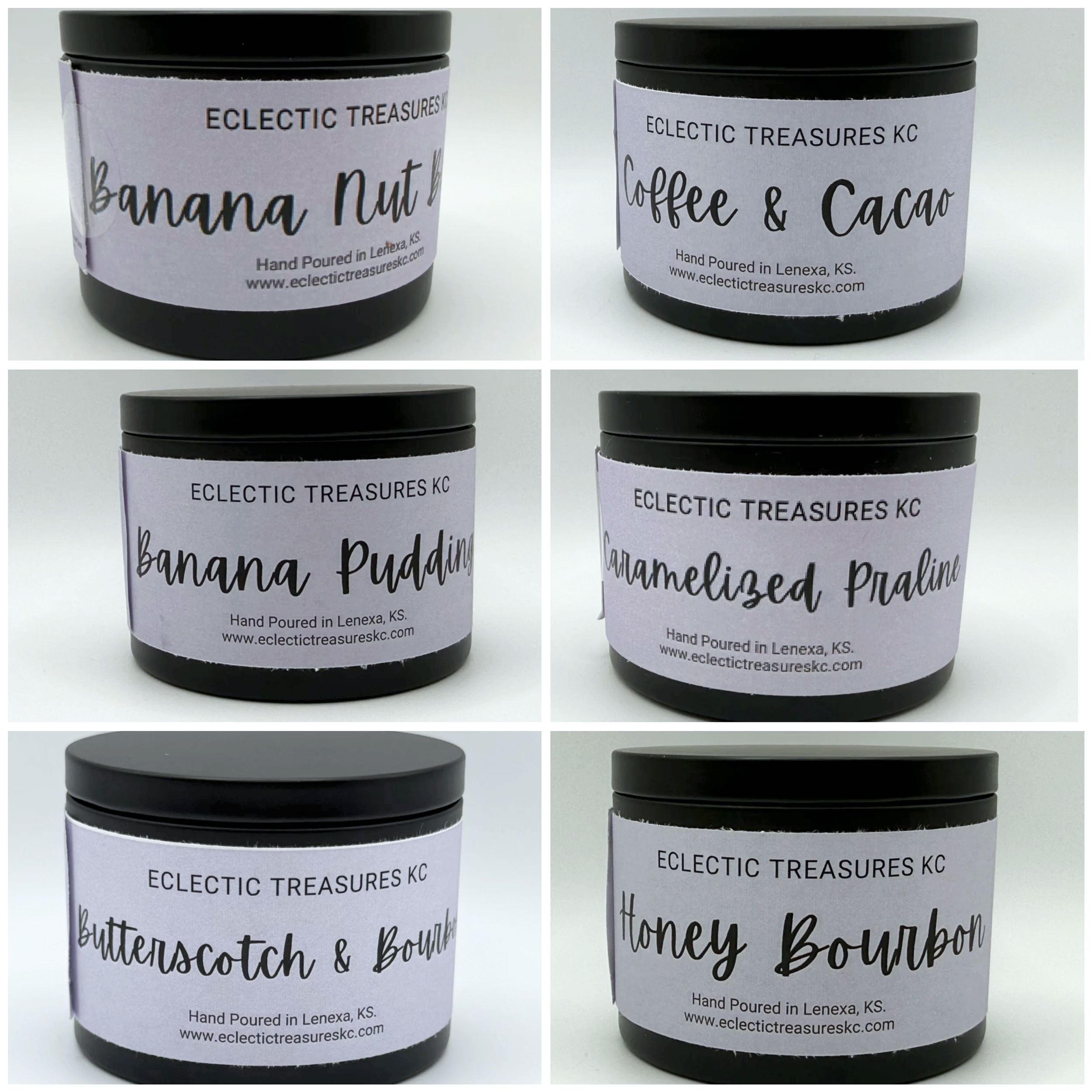 Hand poured candles