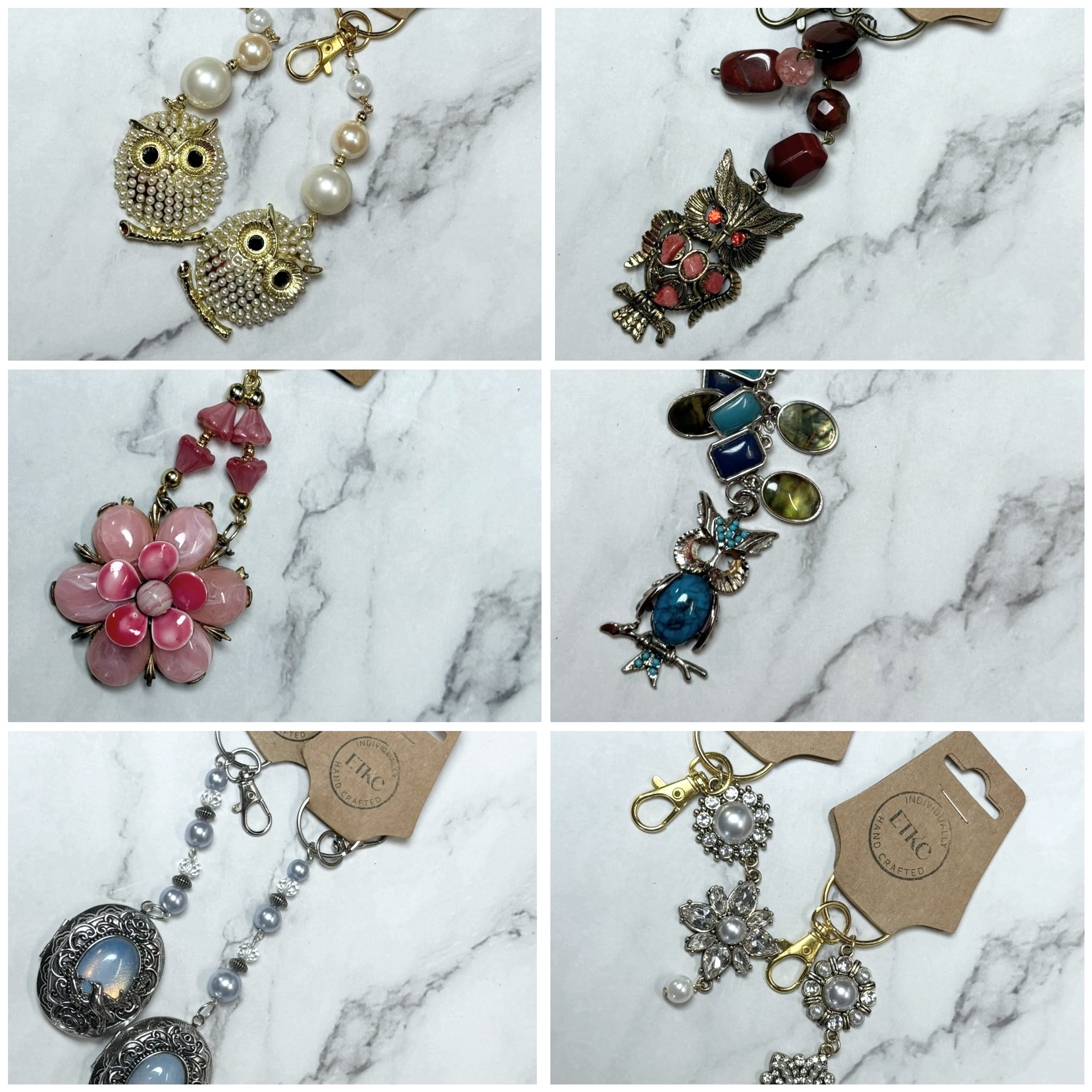 Kaychains and Bag Charms