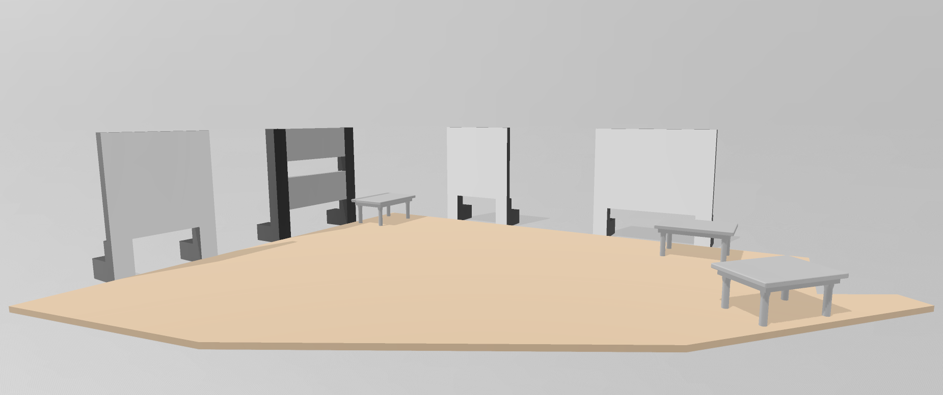  Red by John Logan scale Models made for  Production 2  