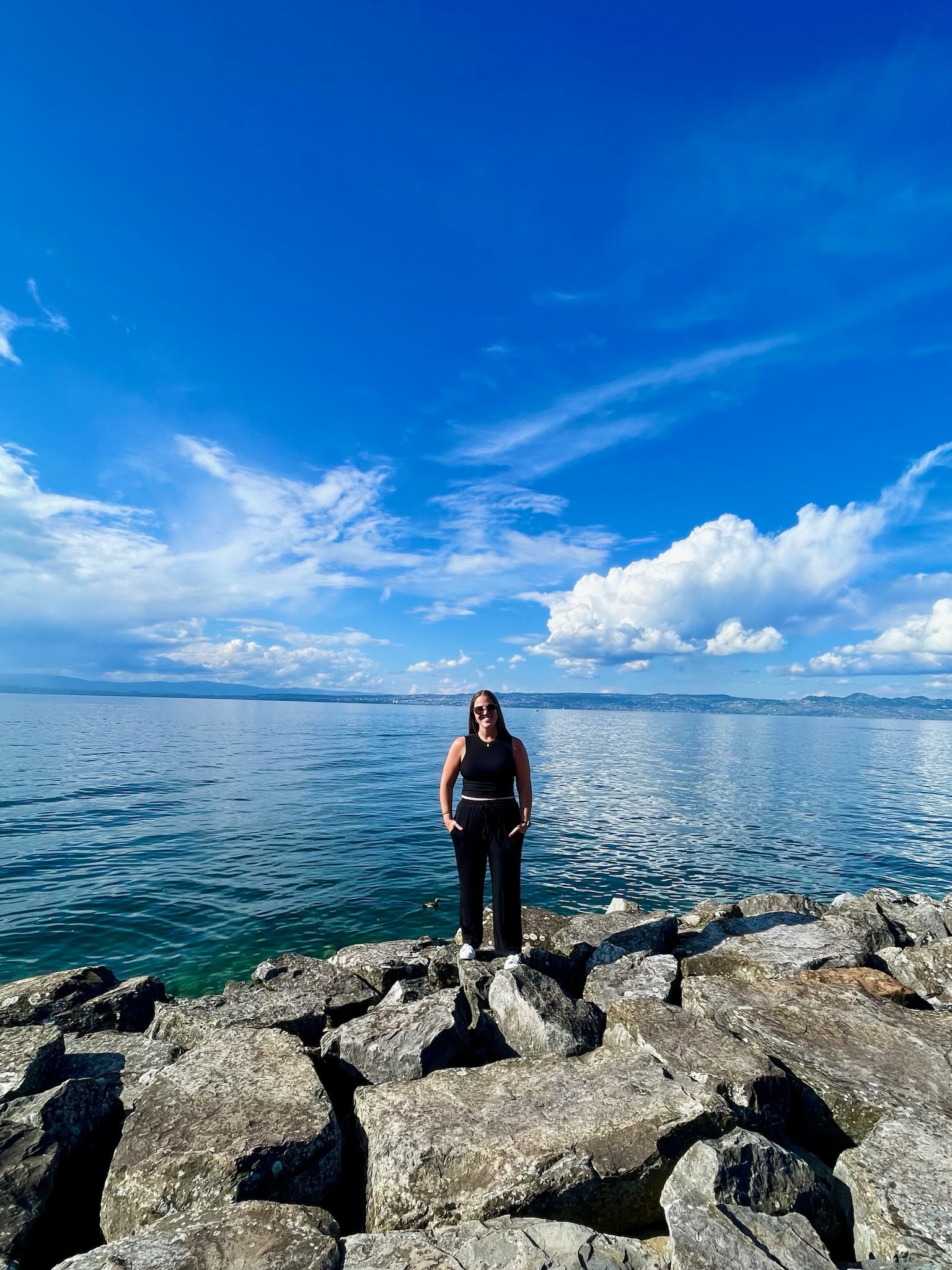 Lake Geneva: France + Switzerland