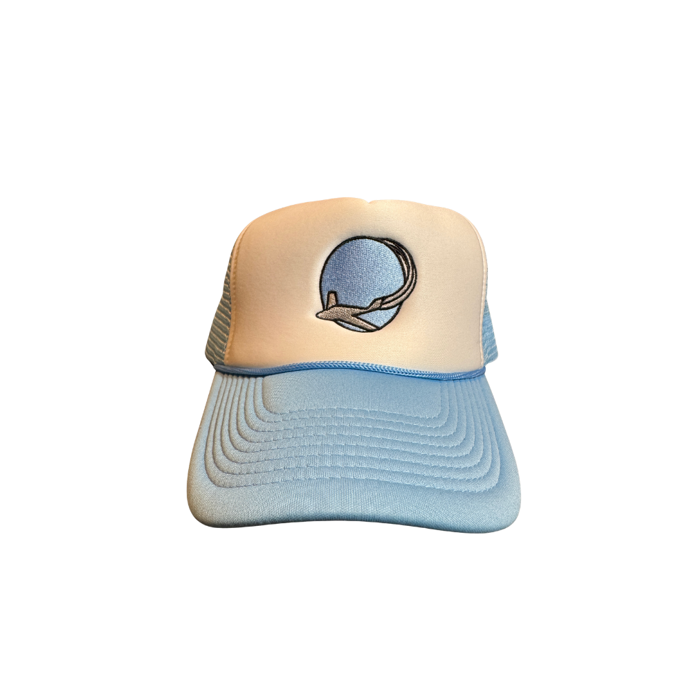 sky blue n white hat sky blue globe grey plane.png