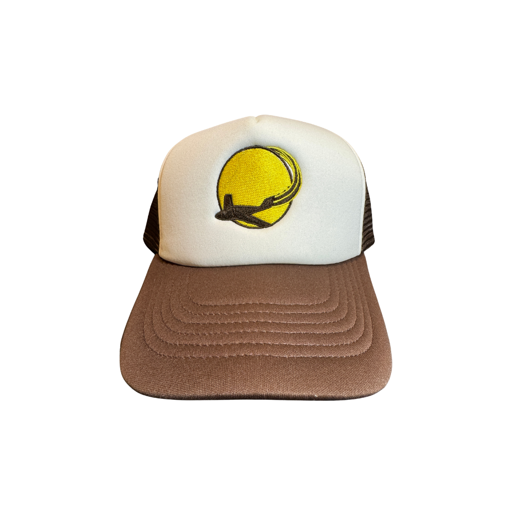 brown and white hat yellow globe brown plane.png