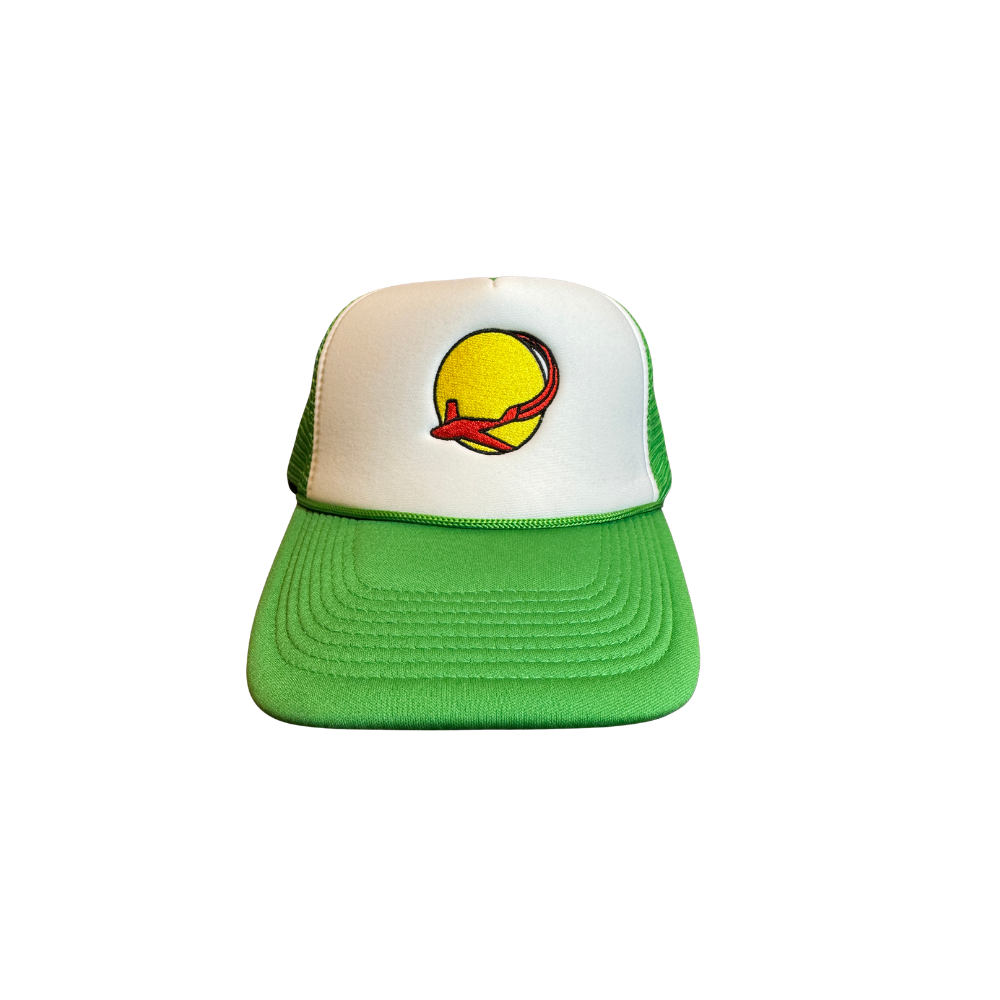 green n white hat yellow globe red plane.png