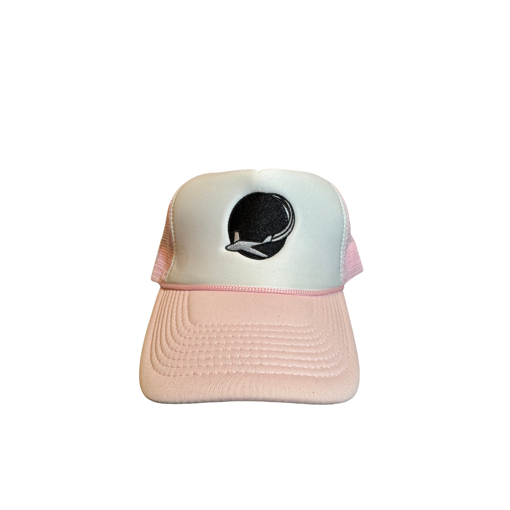 pink and white hat black globe grey plane.png