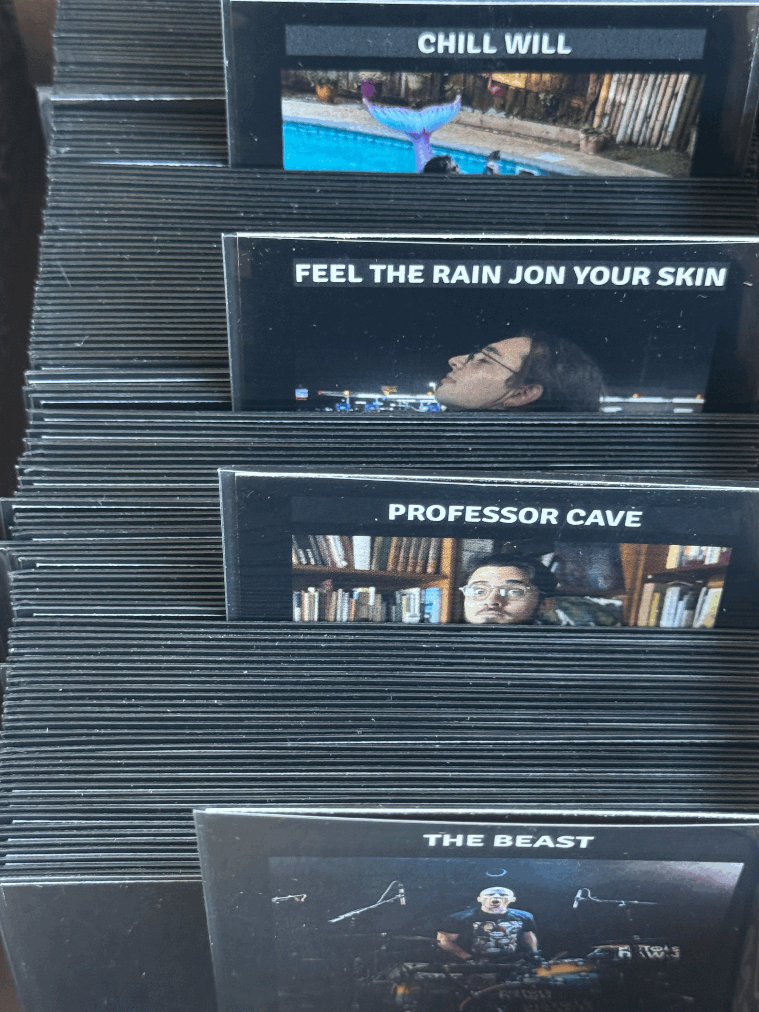 Ltd. Edition Trading Cards - Complete Set + SIGNED 5 Song CD