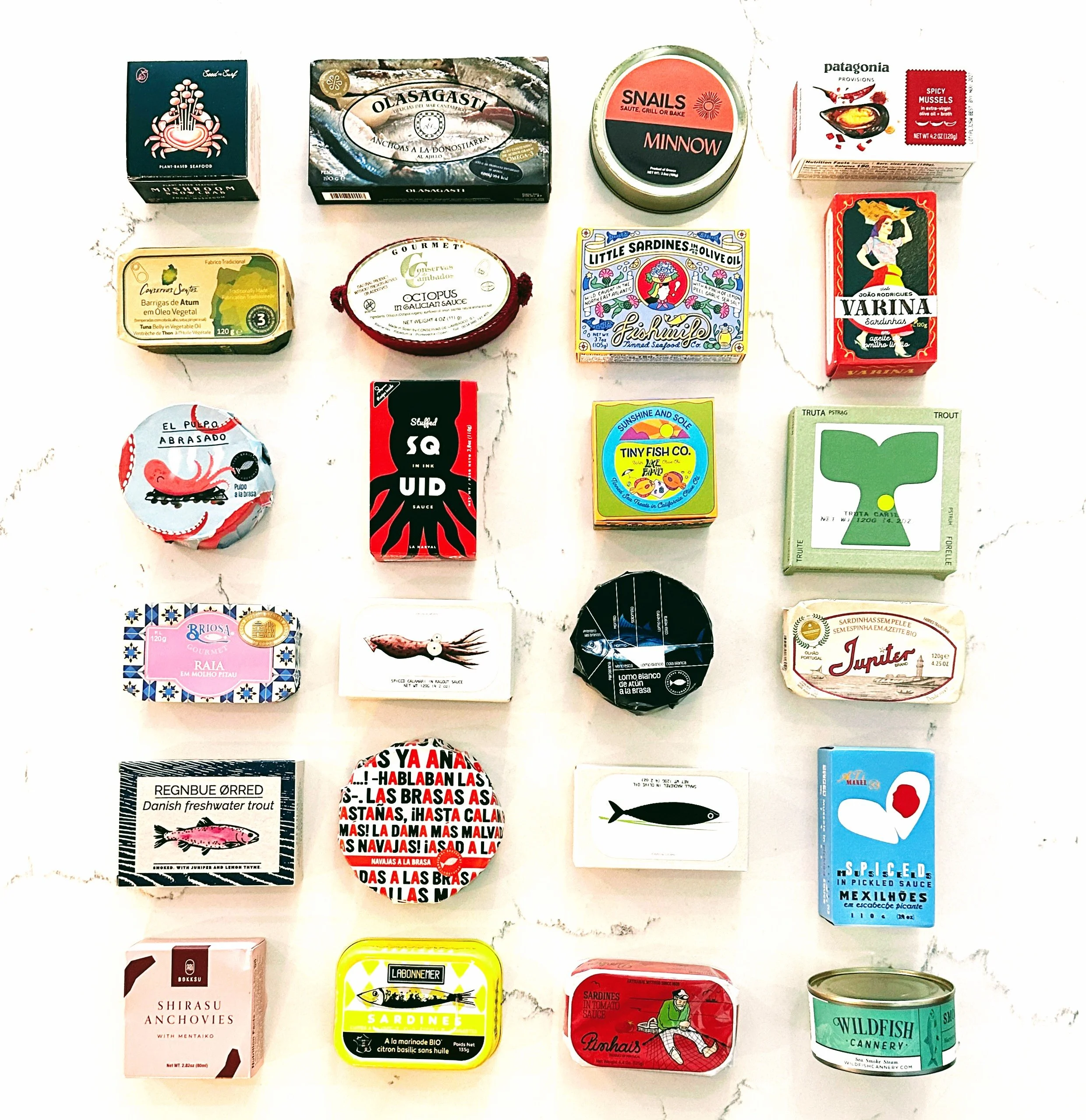 Tinned Seafood Advent Box