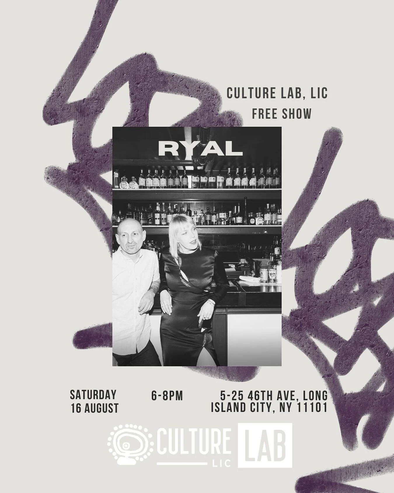 We cannot wait to celebrate our 60th song release with you all at @culturelablic on Sat Aug 16th! We go on 6-8pm! Last show of the summer friends!

#culturelablic #outdoormusic #concert #freeconcert #nycevents #itsinqueens #LIVEEatculturelablic