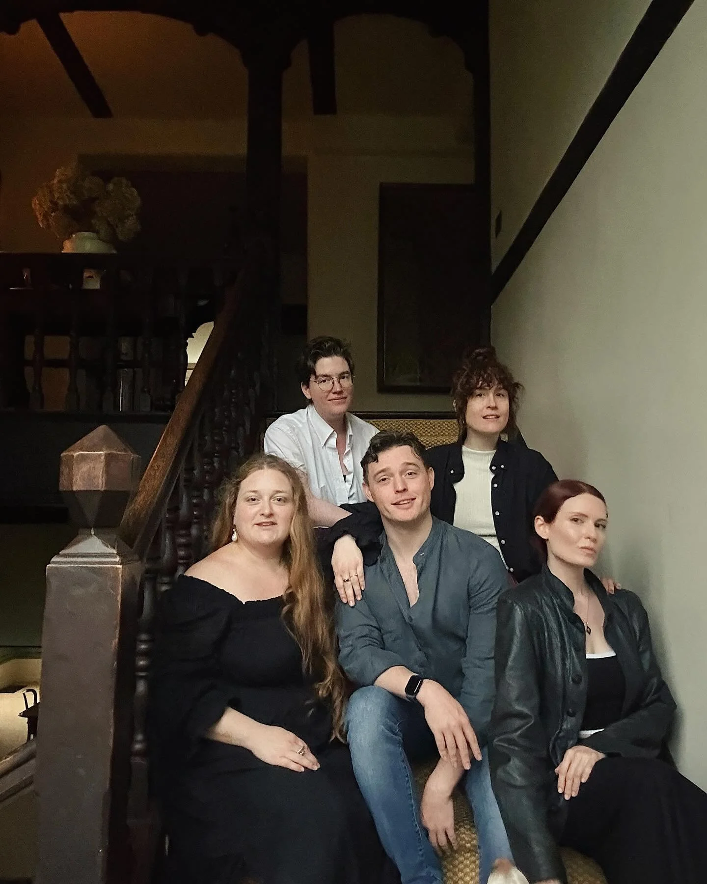 The presence of death makes beauty, laughter, and excellent company all the more treasured. Thank you @colebharrell @taihengcheng for a bewitching weekend at Children&rsquo;s House🖤🫖🧚