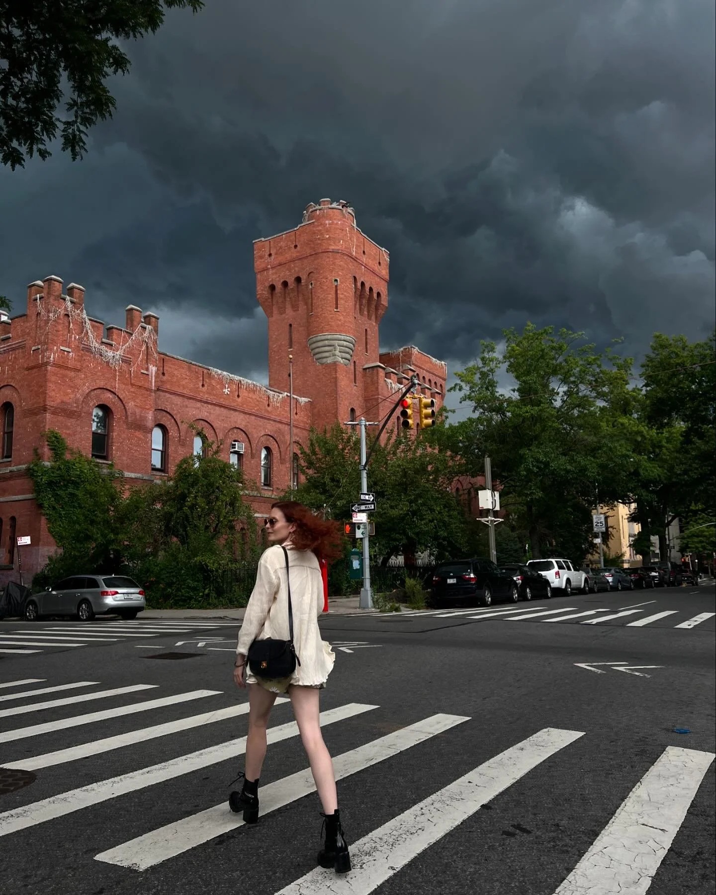 &ldquo;August rain: the best of the summer gone, and the new fall not yet born. The odd uneven time.&rdquo; &mdash;Sylvia Plath ☔️⛈️🌈