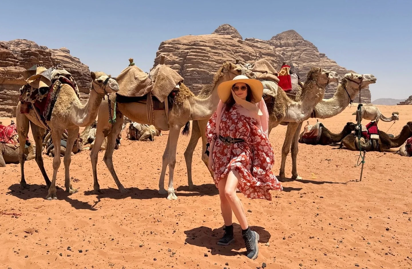 Wadi Rum, Dead Sea and Aquaba memories. Going through last of my Jordan photos brought back the starry desert nights in the dome camp and breaking bread with new friends 🐪✨🐪✨🐪
