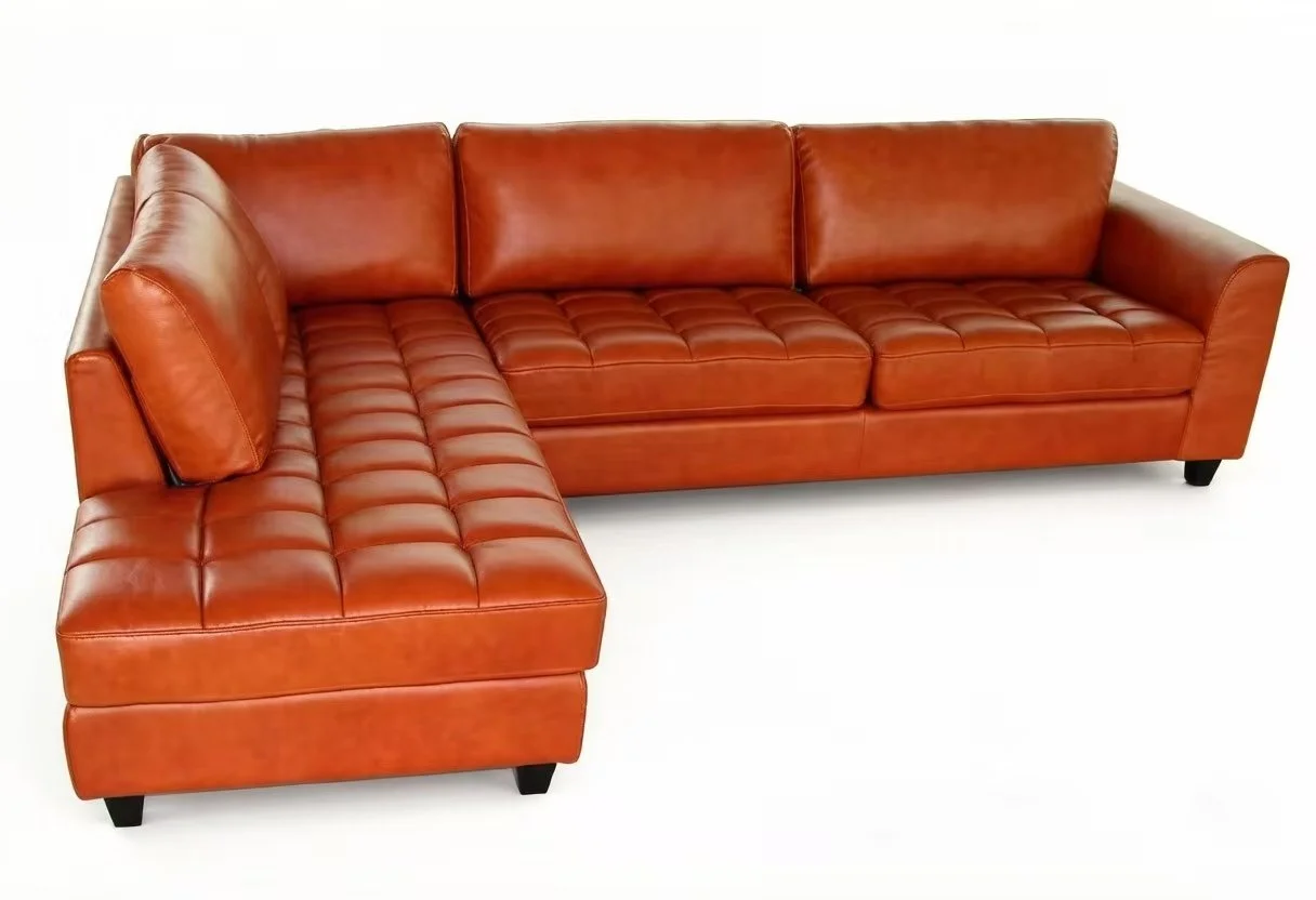 S405 2pc. Sectional Leather Sofa Set
