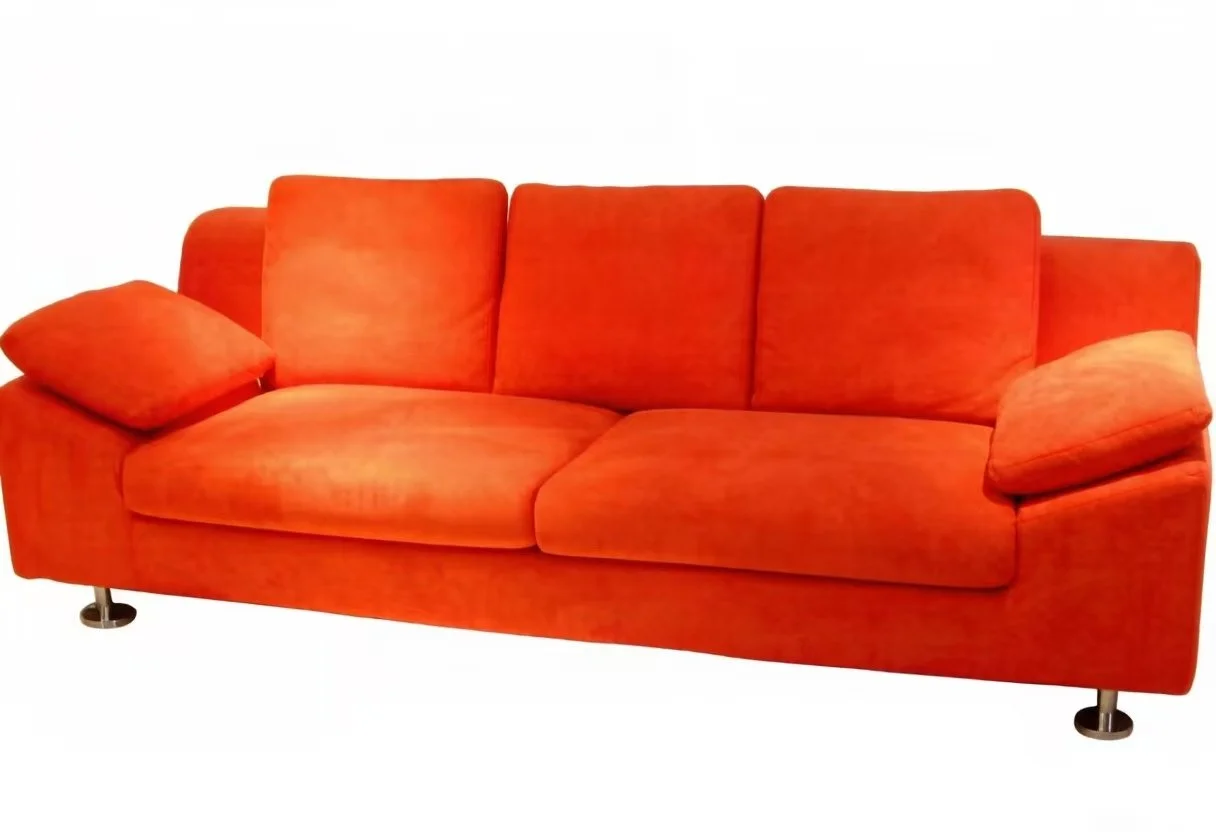S8177  1pc. Microfiber Fabric Sofa (Matching piece availalbe)