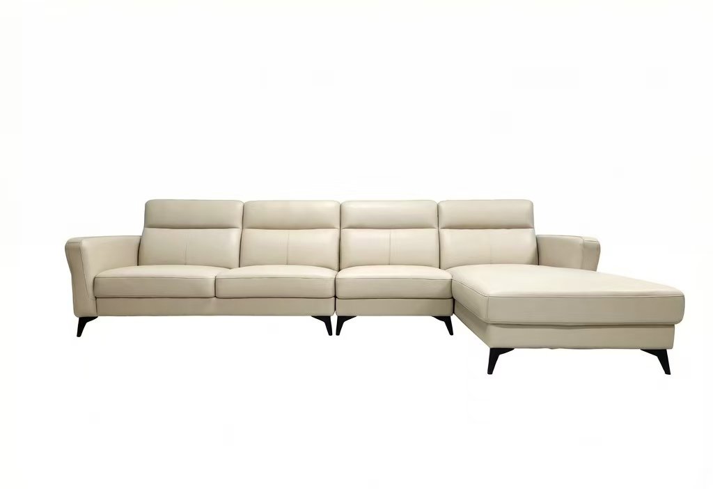 S808R 3pc New Modern High Back Sectional Leather Sofa