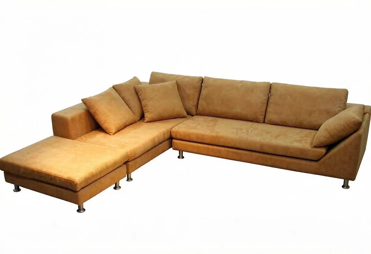 S3157R 3PC Sofa Chaise Ottoman Sectional Sofa Set