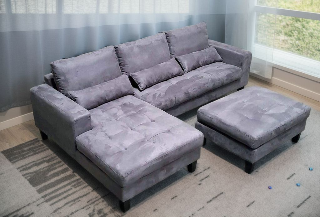 sectional grey piece living room set
