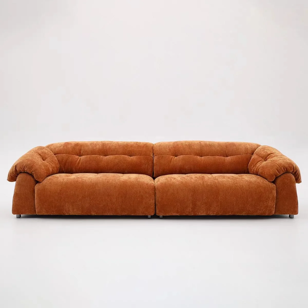 2pc Modern Mouder 118"L Sofa Set S9202