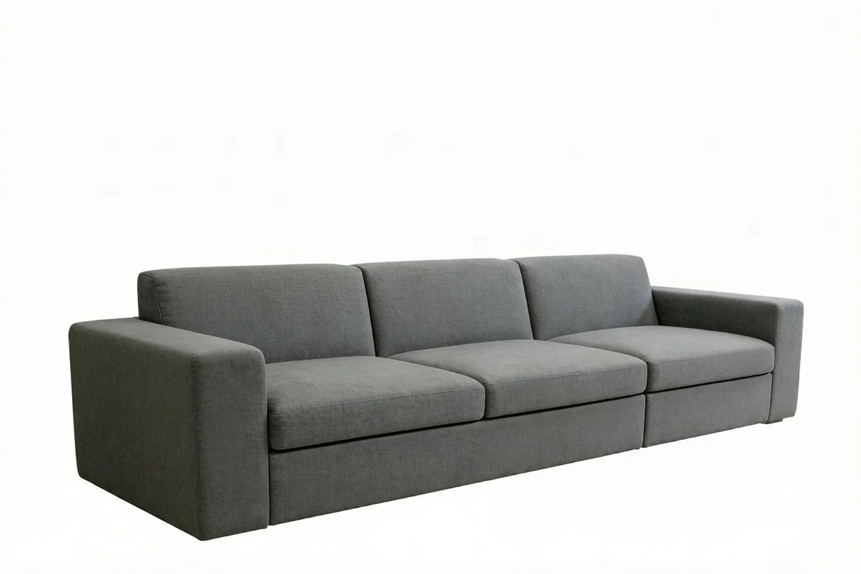 SF02 M 1pc. Microfiber double arm sofa
