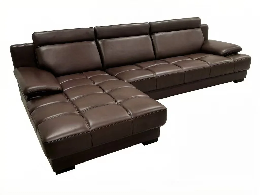 S3051 2pc. High Back padded arm rest Modern Leather Sofa Set
