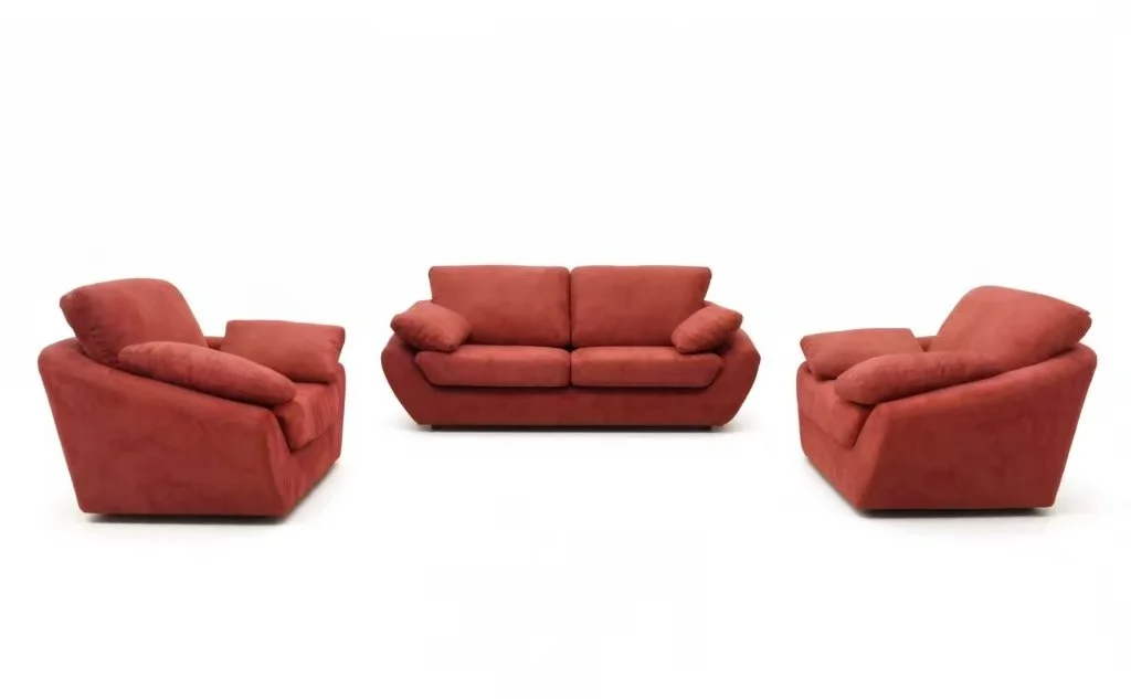 S8216 3pc. Microfiber Fabric Sofa and loveseat