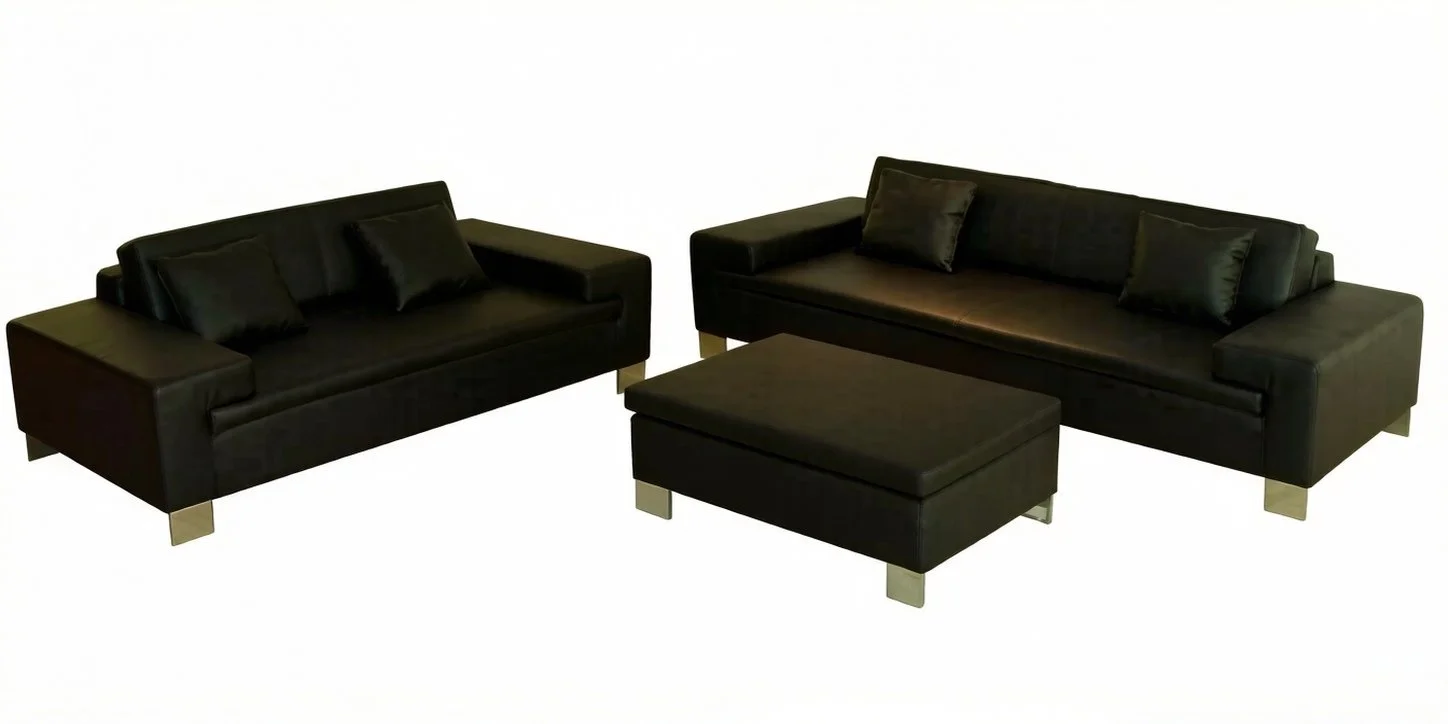S05 3pc. Sofa and Loveseat Leather Sofa Set