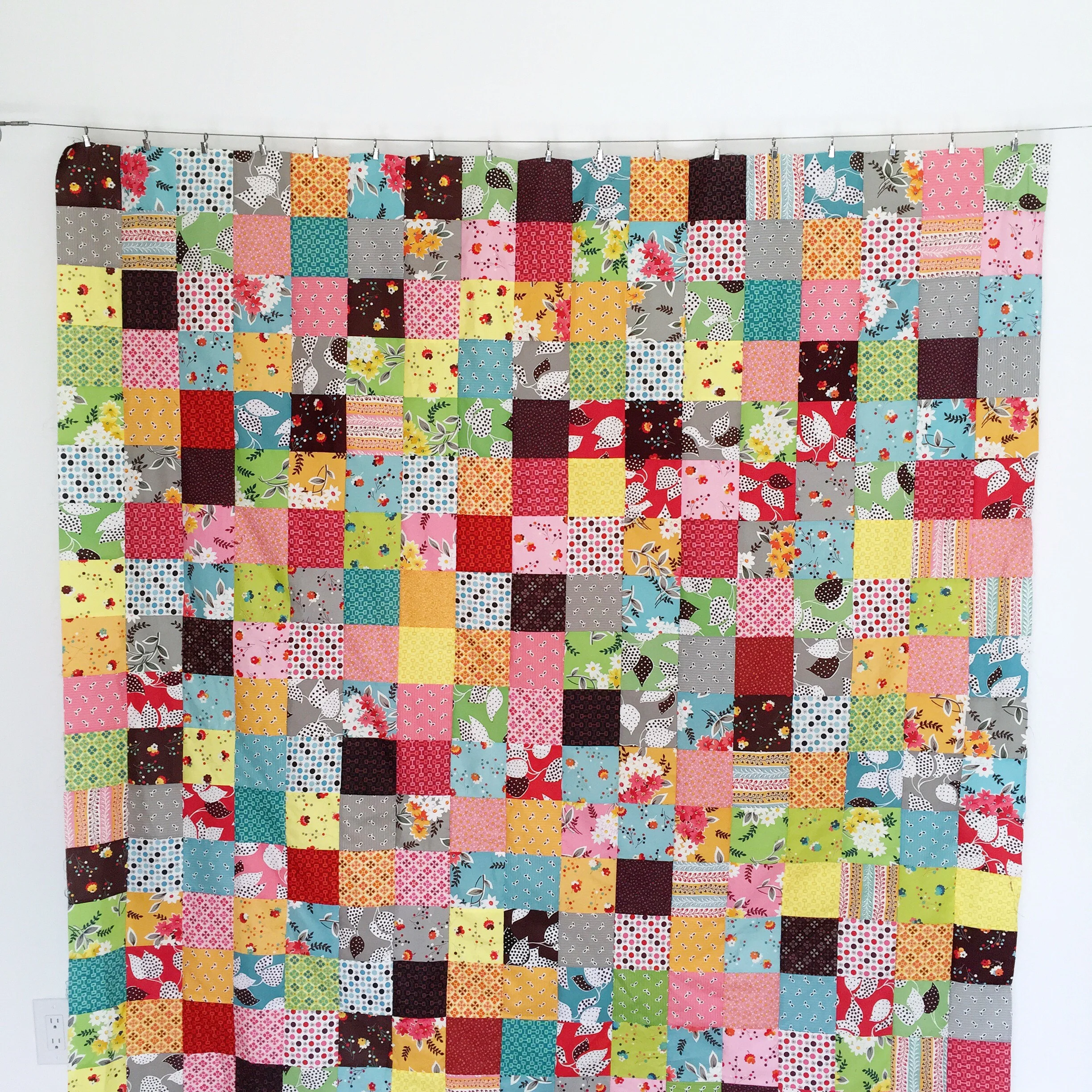 Flea Market Fancy Quilts // Works in Progress — Swim Bike Quilt