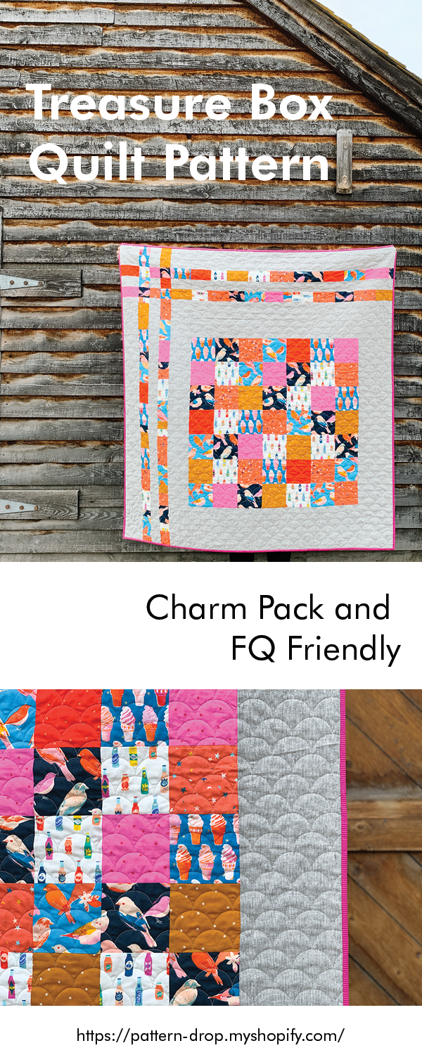 New Quilt Pattern // Treasure Box Quilt — Swim Bike Quilt