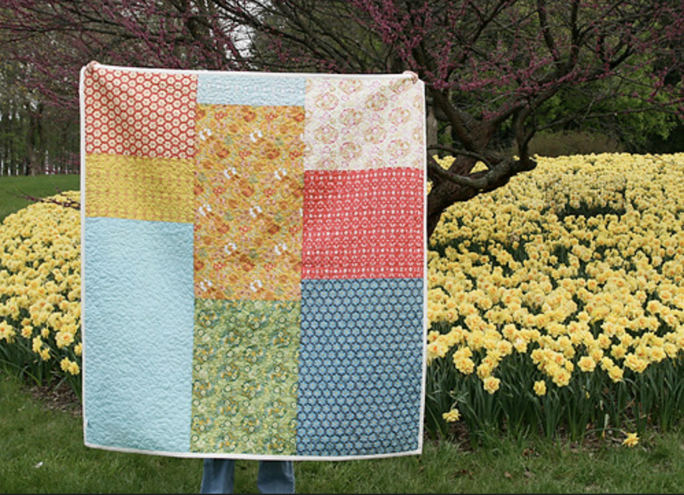 Storytime Squares Tips & Tricks Pieced Quilt Backs — Swim Bike Quilt
