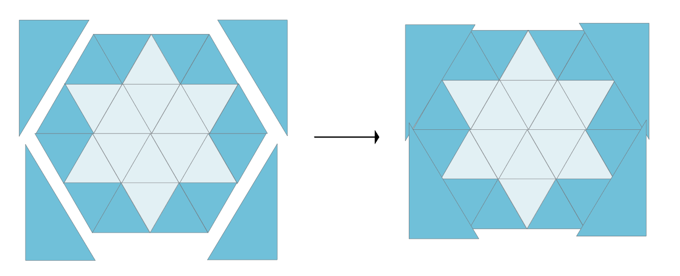 Free Six Pointed String Star Quilt Block PatternBlock 7Summer