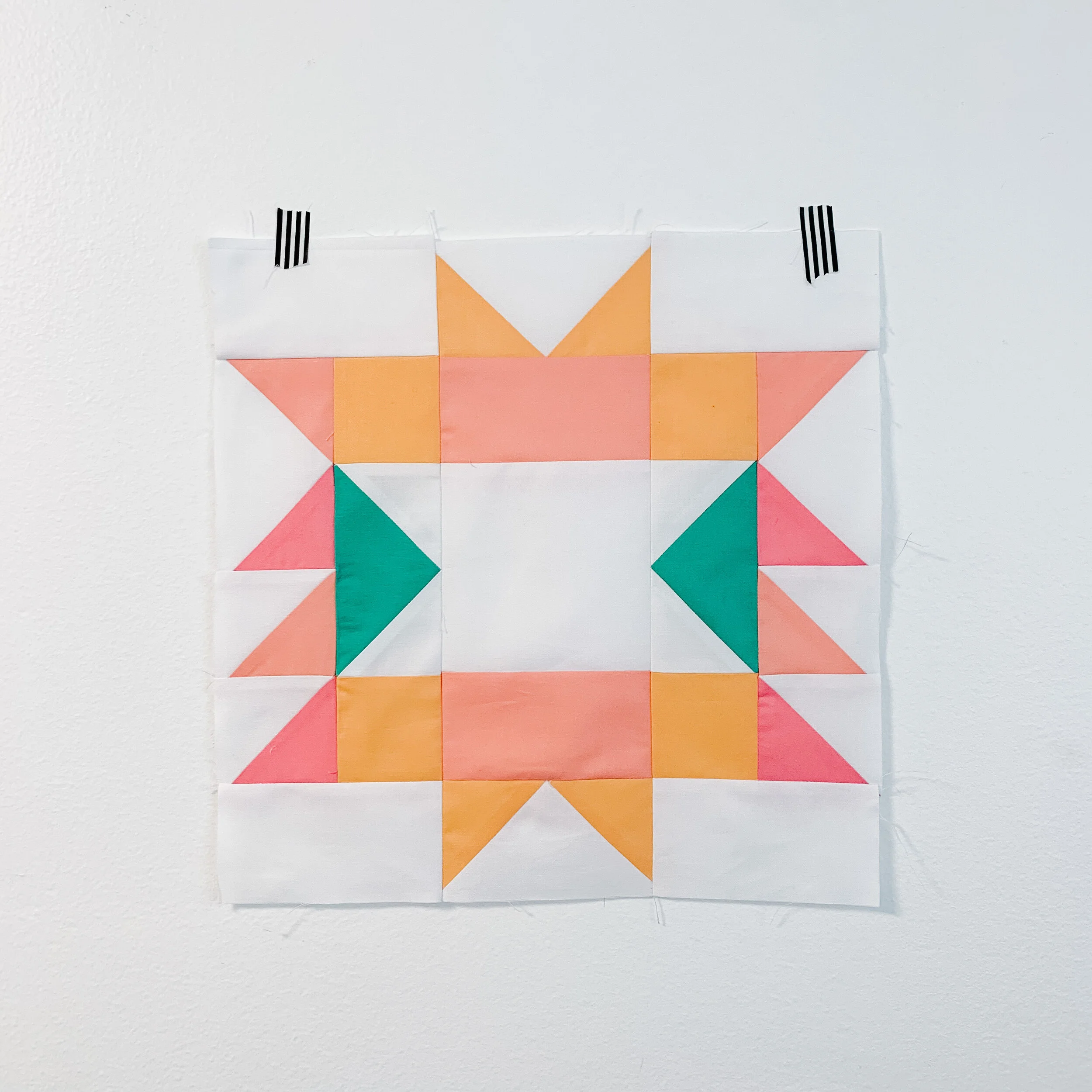 Finished Summer Sampler 2021 Quilt Top — Swim Bike Quilt