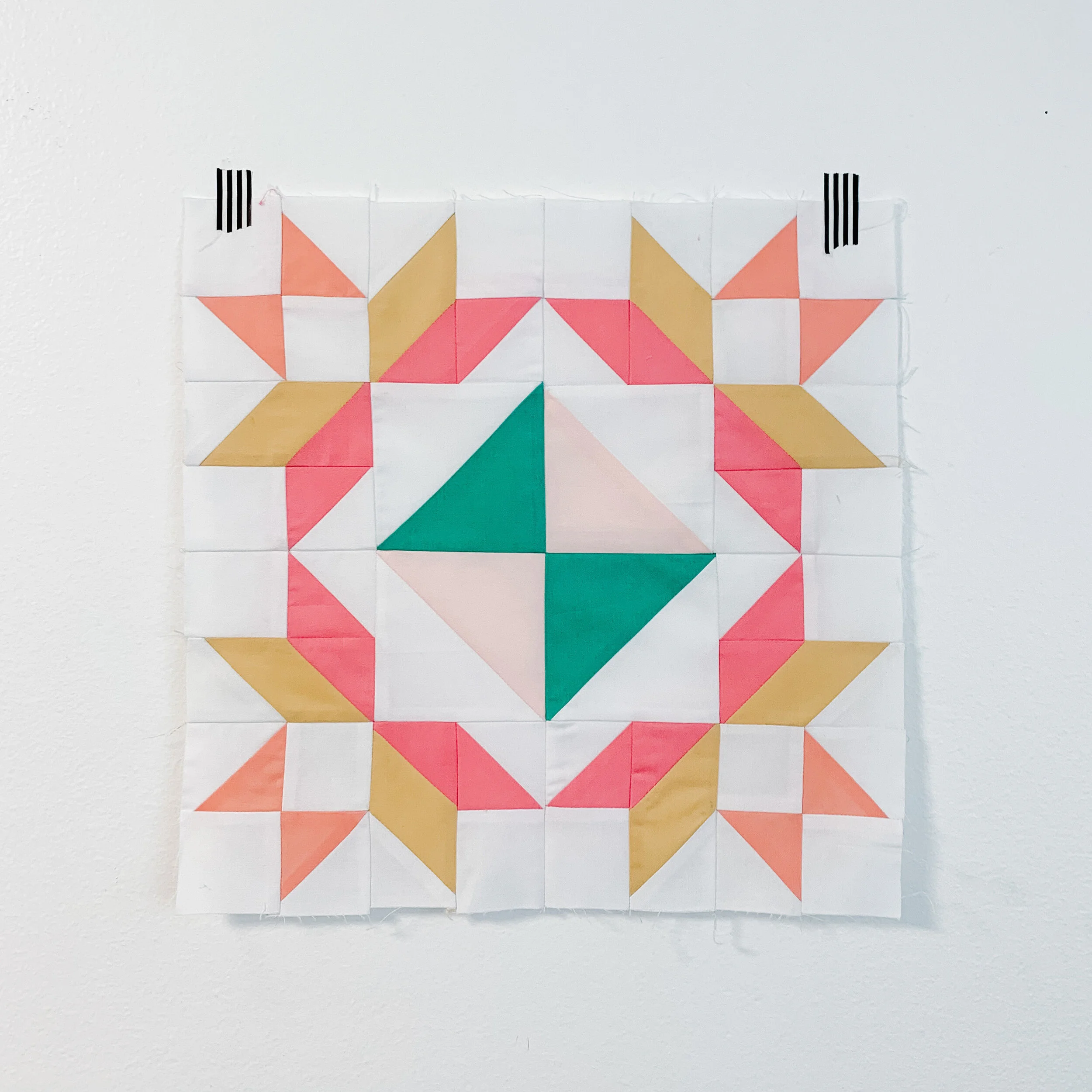 Finished Summer Sampler 2021 Quilt Top — Swim Bike Quilt