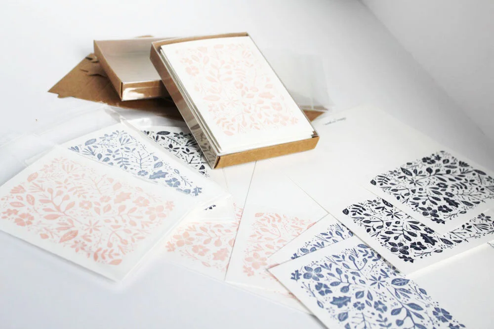 Letterpress Cards [boxed set of six]