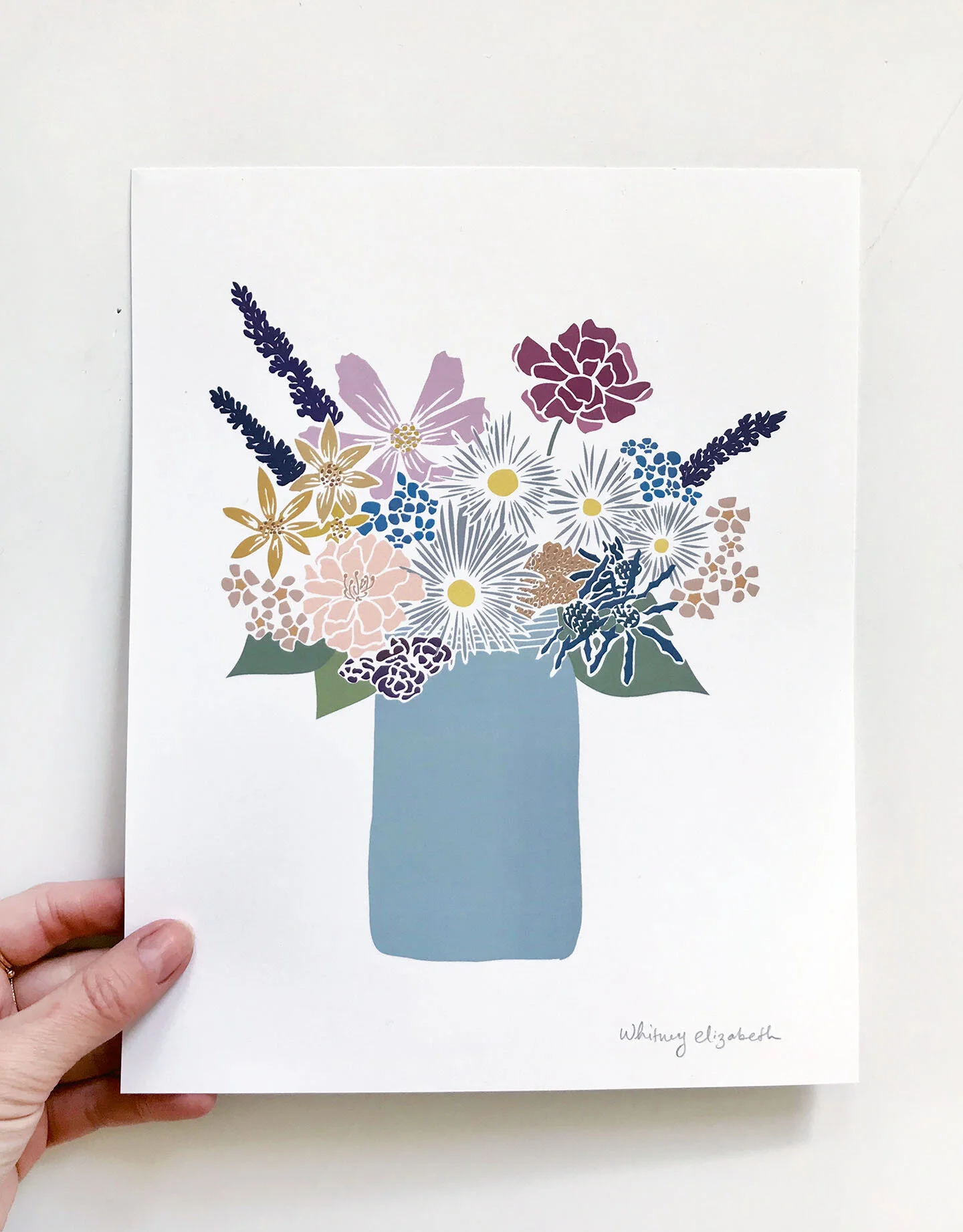 "Vase 4" Print [no outline]