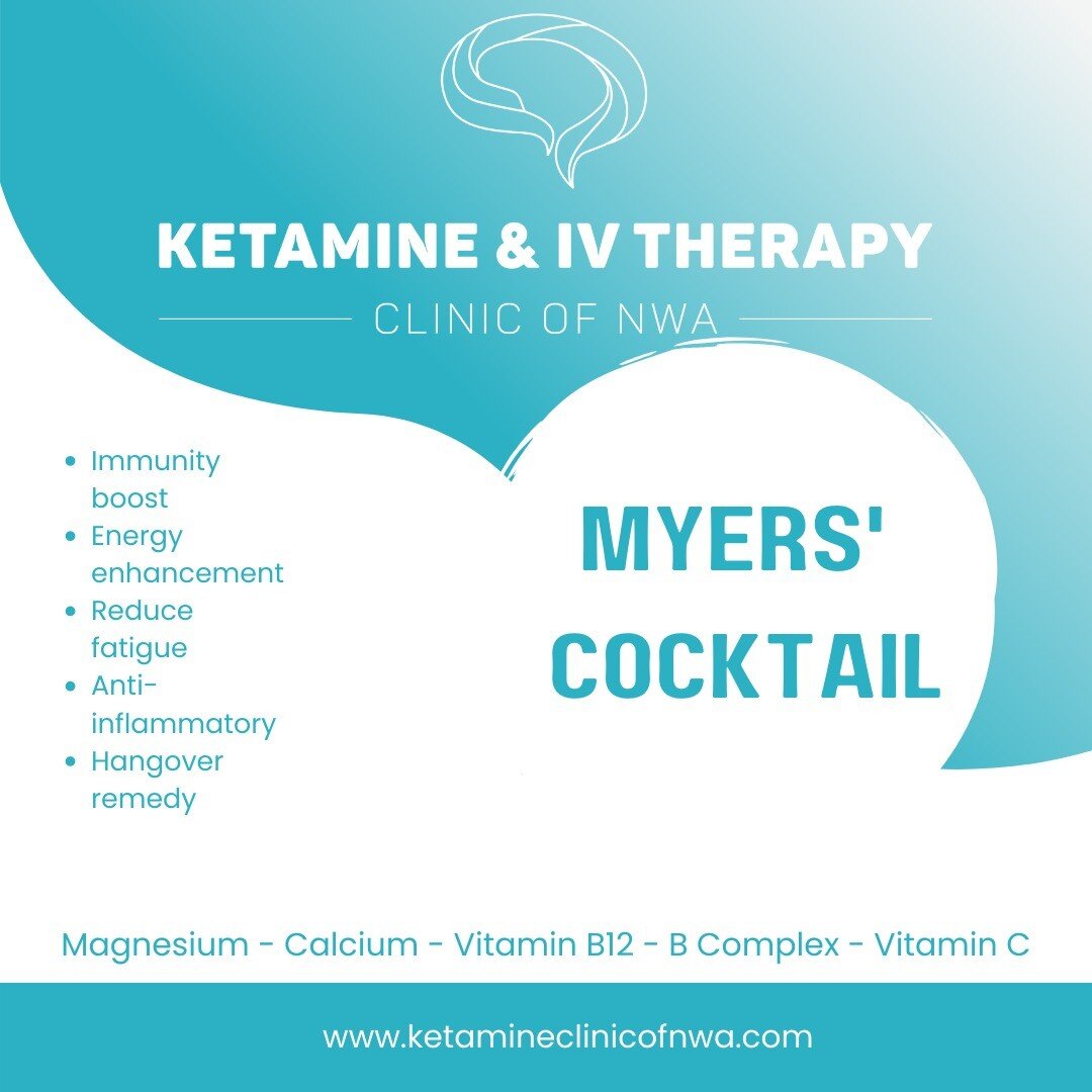 The &quot;Gold Standard&quot; for delivering intravenous vitamins and minerals directly to your bloodstream. The Myers' Cocktail helps with inflammation while giving your immune system and energy levels a boost. 

#myerscocktail #ivvitamintherapy #iv