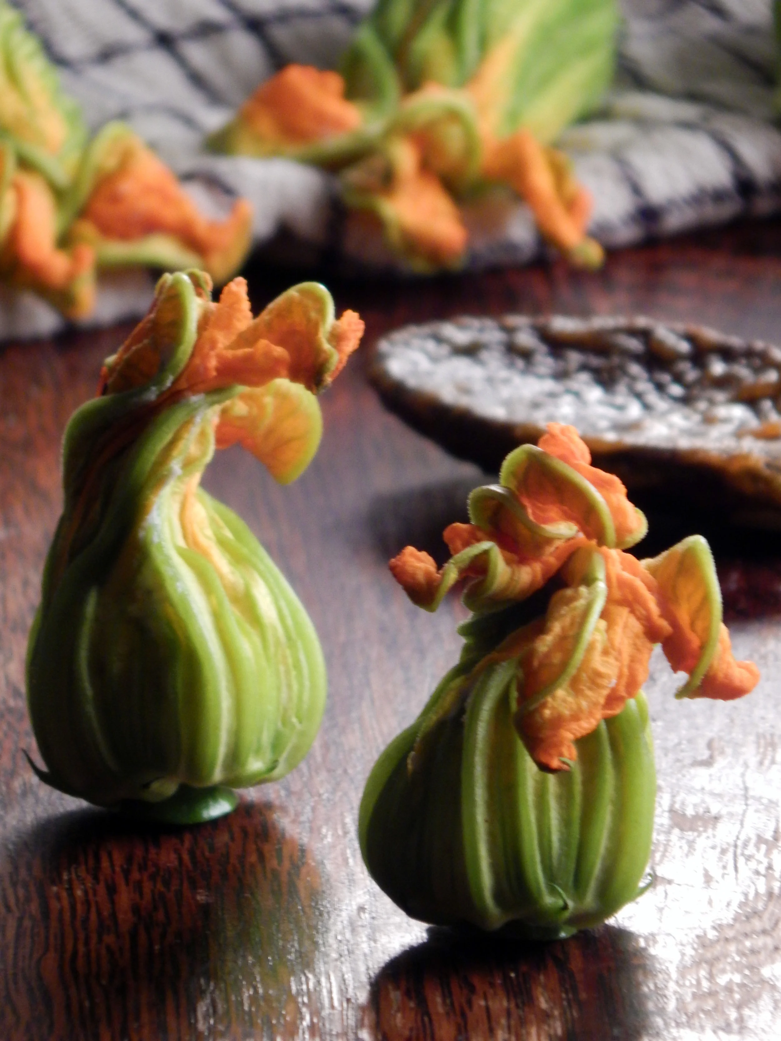 Zucchini Flower + Garbanzo Bean Fritto Misto
