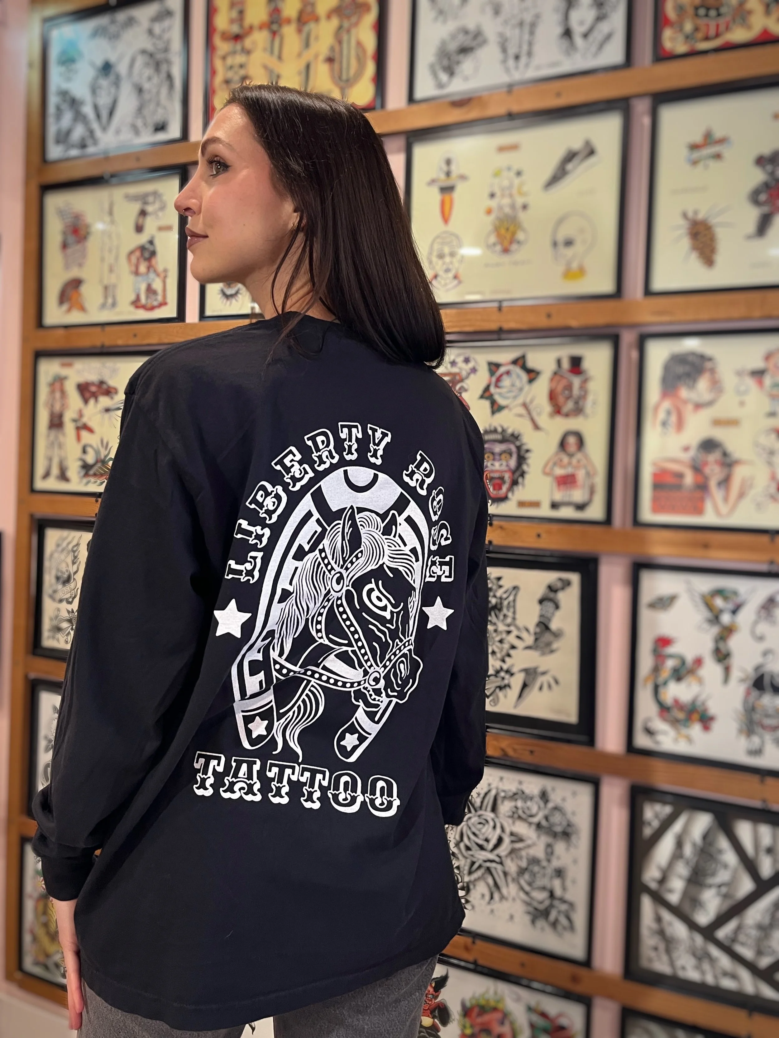 Liberty Rose Tattoo Rodeo Long Sleeve