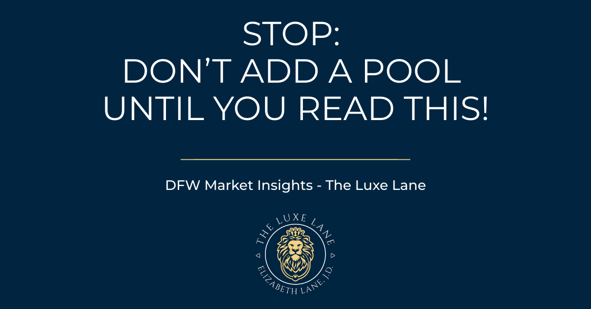 STOP: Don’t Add a Pool Until You Read This!