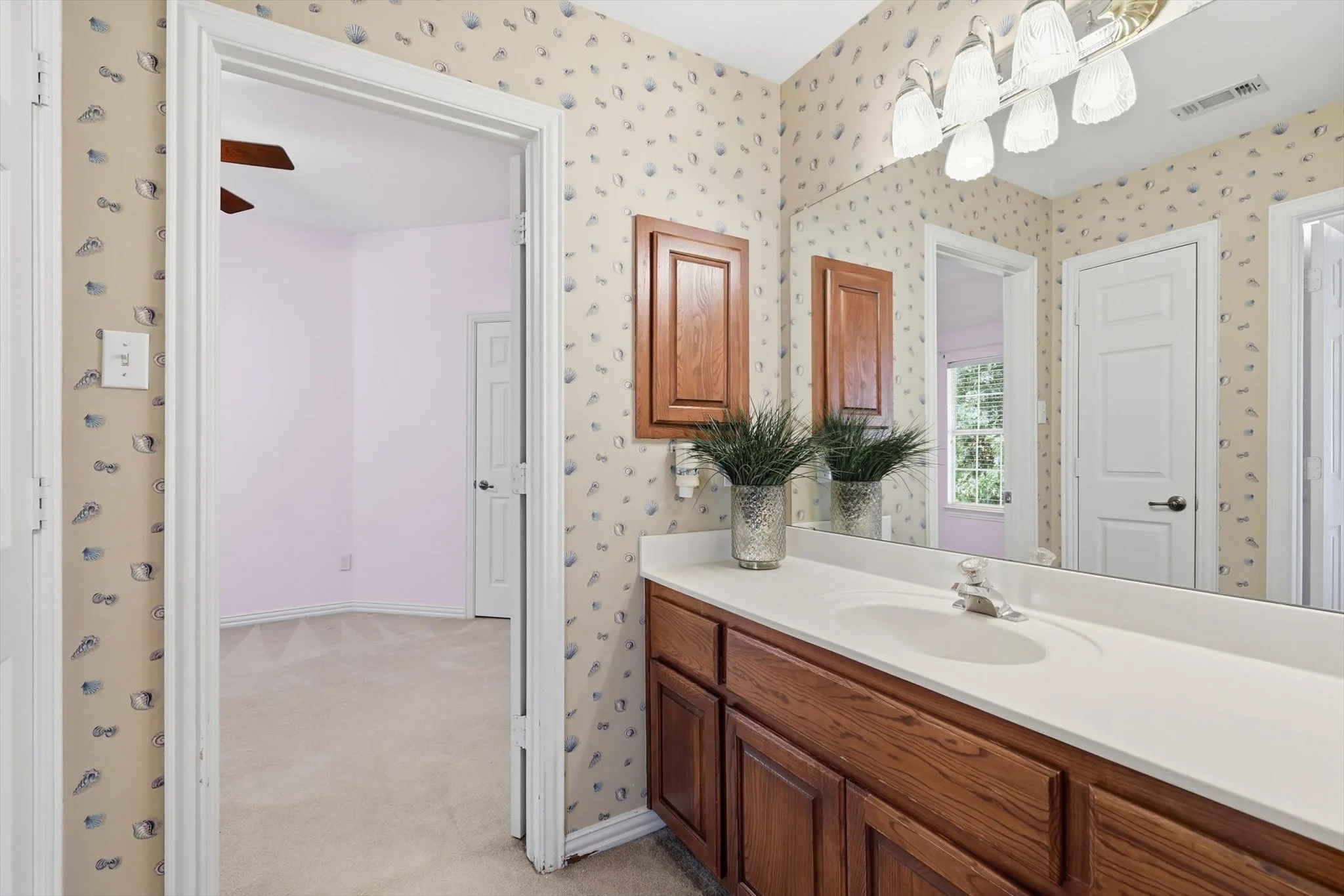 Jack and Jill bathroom