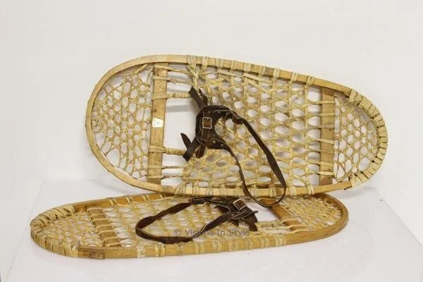 Antique Snow Shoes Small