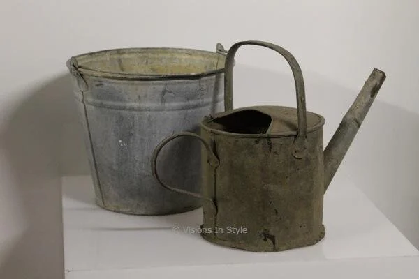 Colonial Watering Can &amp; Bucket