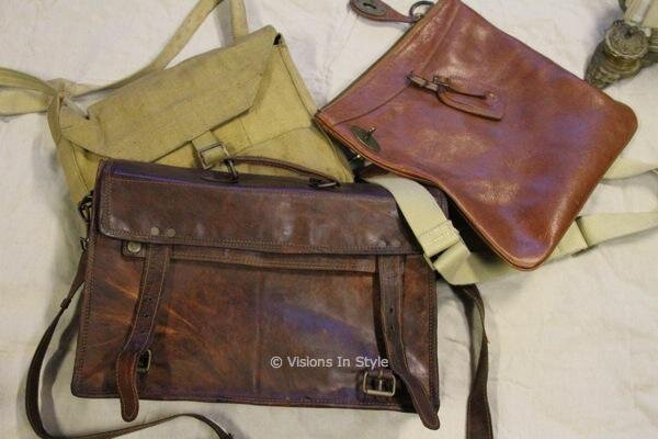 Leather &amp; Canvas Shoulder Bags