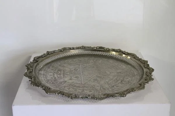 Moroccan Silver Platter
