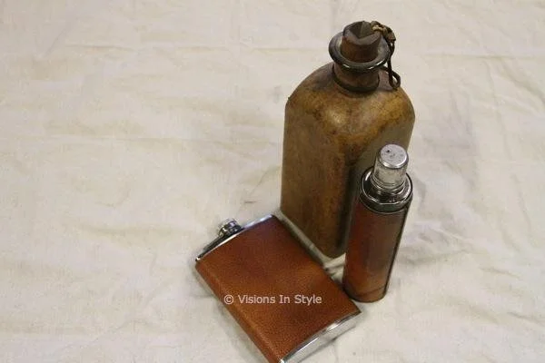 Leatherbound Flasks