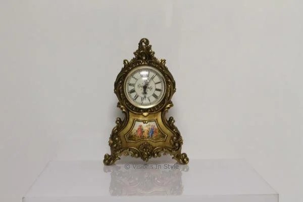 Vintage Gold Clock