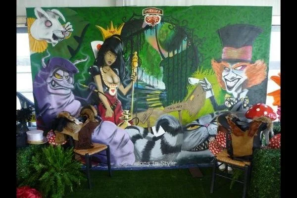 Alice In Wonderland Backdrop