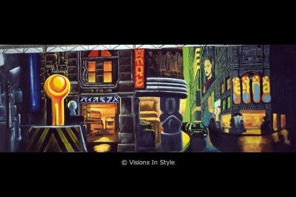 Blade Runner Street Backdrop 3