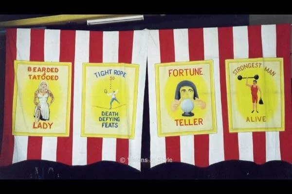 Circus Sideshow Backdrops